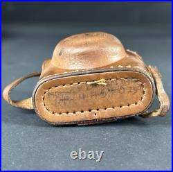 Rare Vintage 1950s Subminiture Camera Takka T. K. W 20mm With Case Made In Japan Rare Vintage 1950s Subminiture Camera Takka T. K. W 20mm With Case Made In Japan