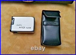 Rare Vintage Cased MINOLTA-16 MG Subminiature Spy Camera & Accessories