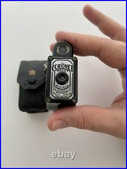 Rare Vintage Coronet Midget Sub-miniature Spy Camera Black Uk Dealer
