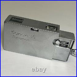 Rare Vintage Japanese Subminiature Spy Espionage Camera, Konan-16 Automat & Case