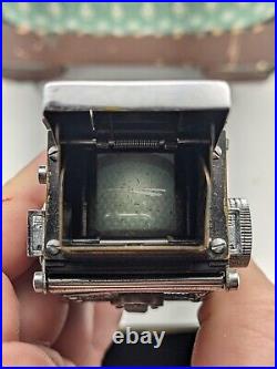 Rare Vintage Showa Optical Works MIOJ Gemflex Subminiature TLR Camera
