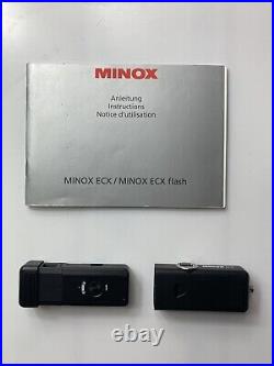 Rare vintage MINOX ECX Ultra-Compact Camera. Working