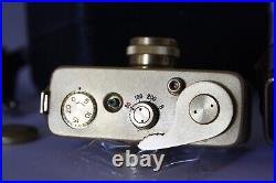 Ricoh Golden Vintage Subminiature Camera from Japan with Case