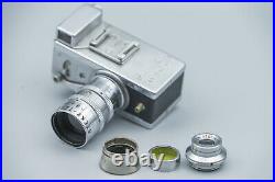 Riken Steky IIIB Original Case, 2pcs Lens 13,5 F=2,5cm + 15,6 f=40mm + Filter