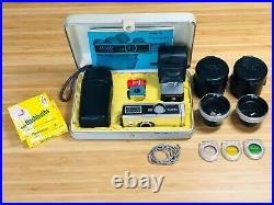 Rollei 16S Subminature 16mm Film Camera Outfit with Mutar Lens, Filters & More