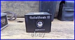 Rollei 16 S 16mm Film Subminiature Camera Rolleiflash Germany Carl Zeiss Vintage Rollei 16 S 16mm Film Subminiature Camera Rolleiflash Germany Carl Zeiss Vintage