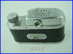 Rubix 16 Sugaya Model II Vintage Sub-miniature Spy Camera with25mm Hope Lens -Rare