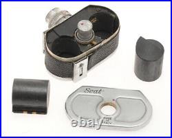 SCAT chrome knob, rare italian miniature camera 1954, exc+, sold as is