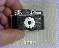 SHALCO Hit Type Vintage Subminiature Spy Camera And Camera Case Made in Japan