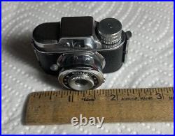 SHALCO Hit Type Vintage Subminiature Spy Camera And Camera Case Made in Japan