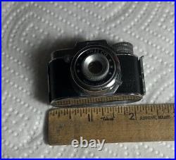 SHALCO Hit Type Vintage Subminiature Spy Camera And Camera Case Made in Japan