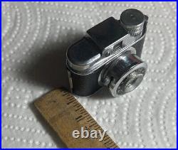 SHALCO Hit Type Vintage Subminiature Spy Camera And Camera Case Made in Japan