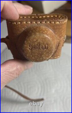 SHALCO Hit Type Vintage Subminiature Spy Camera And Camera Case Made in Japan