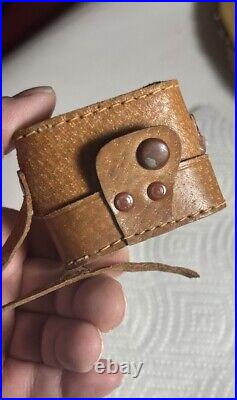 SHALCO Hit Type Vintage Subminiature Spy Camera And Camera Case Made in Japan