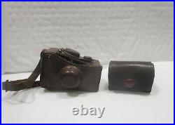 STEKY Model III B 16mm Subminiature Film Camera & 40mm extra lend Leather cover