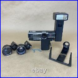 Sedic XF22 Automatic 110 Subminiature Film Camera Complete Set With Case VINTAGE