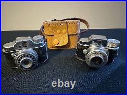 Set Of Two Vintage 1950's Emson Hit Spy Camera Subminiature