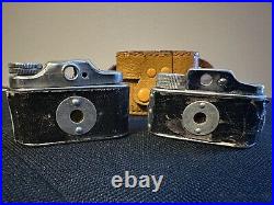 Set Of Two Vintage 1950's Emson Hit Spy Camera Subminiature
