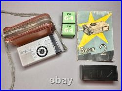 Soviet Vintage Camera Vega 2, Vintage Mini Camera 16mm, Pocket Camera USSR Soviet Vintage Camera Vega 2, Vintage Mini Camera 16mm, Pocket Camera USSR