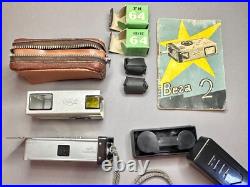 Soviet Vintage Camera Vega 2, Vintage Mini Camera 16mm, Pocket Camera USSR