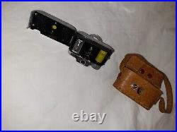 Speedex Spy Mini Camera With Leather Case And Papers, Vintage