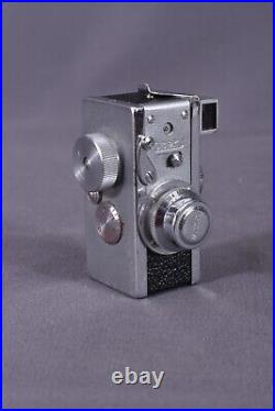 Steky Camera Model III Spy Camera 25mm Lens 16mm Film Japan Vintage Photos RARE