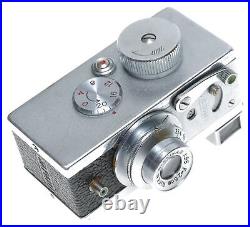 Steky Mod. IIIb Sub-Miniature 16mm Film Camera Riken Stekinar 13.5 f=2.5cm