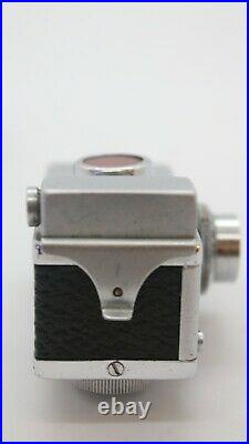 Steky Model 3 Vintage Subminiature 16mm Spy Camera 16mm W Case & Telephoto Lens