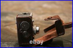 Steky Model III 16mm Subminiature Film Camera With 25mm 13.5 & Case VINTAGE