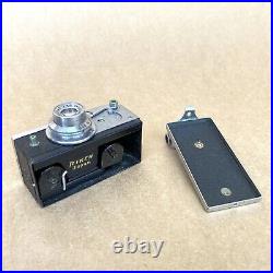 Steky Model III B Vintage Subminiature Film Camera With Anastigmat 25cm 3.5 & Case