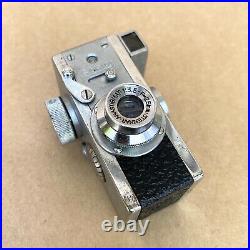 Steky Model III Vintage Subminiature Spy Film Camera MIOJ With Anastigmat 25mm 3.5