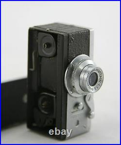 Steky model III vintage spy camera, lens Stekinar Anastigmat 13.5 / 25mm + bag