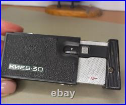 Subminiature 16mm Film Camera Vintage USSR Pocket Kiev-30 Tested used rare Subminiature 16mm Film Camera Vintage USSR Pocket Kiev-30 Tested used rare