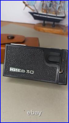 Subminiature 16mm Film Camera Vintage USSR Pocket Kiev-30 Tested used rare Subminiature 16mm Film Camera Vintage USSR Pocket Kiev-30 Tested used rare