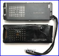 Super Rare Subminiature Sonocon 16 MB-ZA 7 Transistor Radio With Minolta 16 II