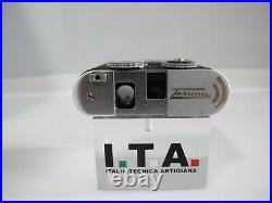 TESSINA 35 Made in Switzerland miniature camera kit completo molto raro BLACK