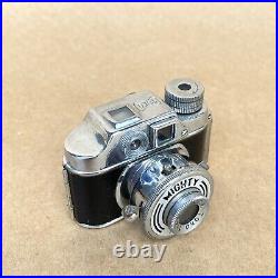 TOKO MIGHTY VINTAGE SUBMINIATURE SPY FILM CAMERA (HIT TYPE) With 4.5 LENS & CASE
