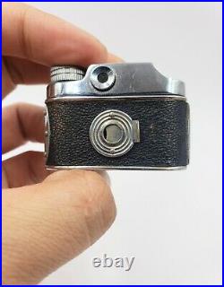 TONE TOKO SUBMINIATURE CAMERA With Case Box & Manual Occupied Japan Vintage 1940s