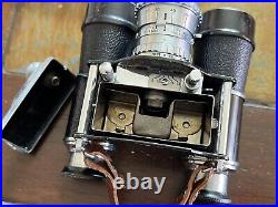 Teleca Vintage Subminiature Camera/Binocular With Leather Case