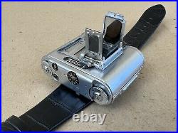 Tessina L Vintage Subminiature Spy Camera With 25mm 2.8 Lens & Wrist Band