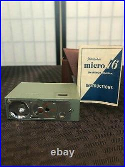 The Whittaker Micro 16 Vintage Camera