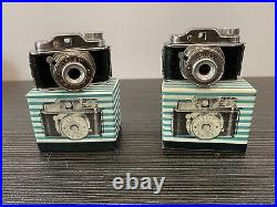 Two Vintage Colly Mini Spy Cameras Japan 1950s Miniature 2