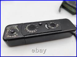 UNTESTED Minox B BLACK Film Spy Camera Meter Very Rare Vintage with Case & Manual