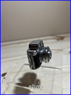 UNTESTED Vintage MYCRO SANWA Spy Camera withLeather Case Occupied Japan Rare