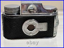 UNTESTED Vintage MYCRO SANWA Spy Camera withLeather Case Occupied Japan Rare