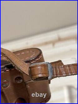 UNTESTED Vintage MYCRO SANWA Spy Camera withLeather Case Occupied Japan Rare
