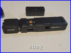 USED VINTAGE Minox EC Spy Film Camera with FE4 Flash Unit, Manual, Slip- Untested