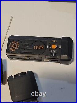 USED VINTAGE Minox EC Spy Film Camera with FE4 Flash Unit, Manual, Slip- Untested