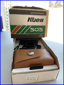 USSR KIEV 303 Vintage Portable Spy Pocket Film Camera 23mm f/3.5 Lens w Case