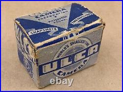 Ulca TSL Black Vintage Subminiature Camera Made In Pittsburg PA withOriginal Box